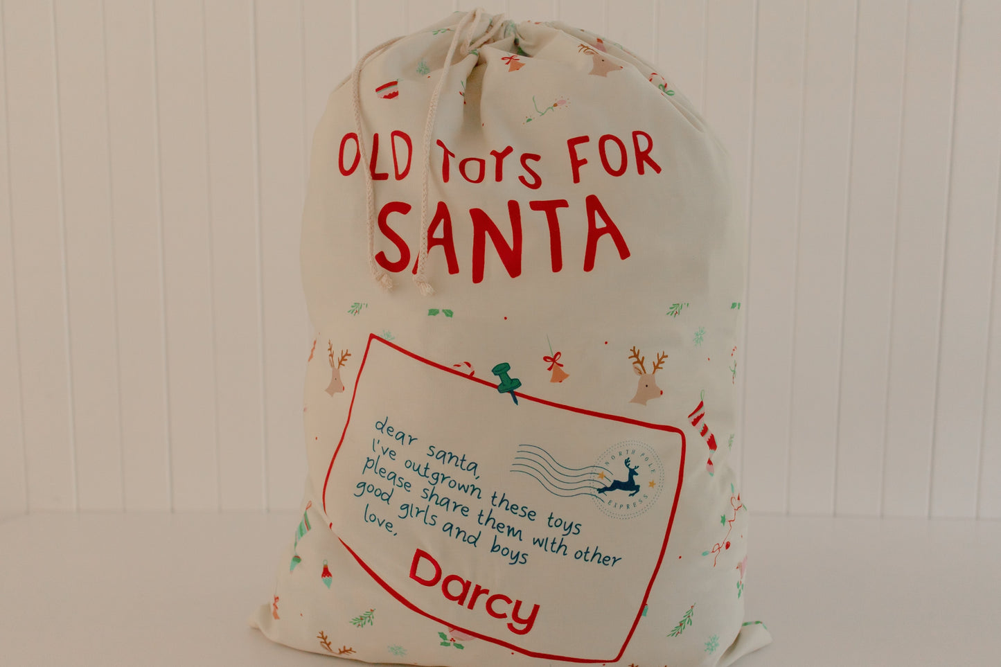 Old Toys for Santa Sack