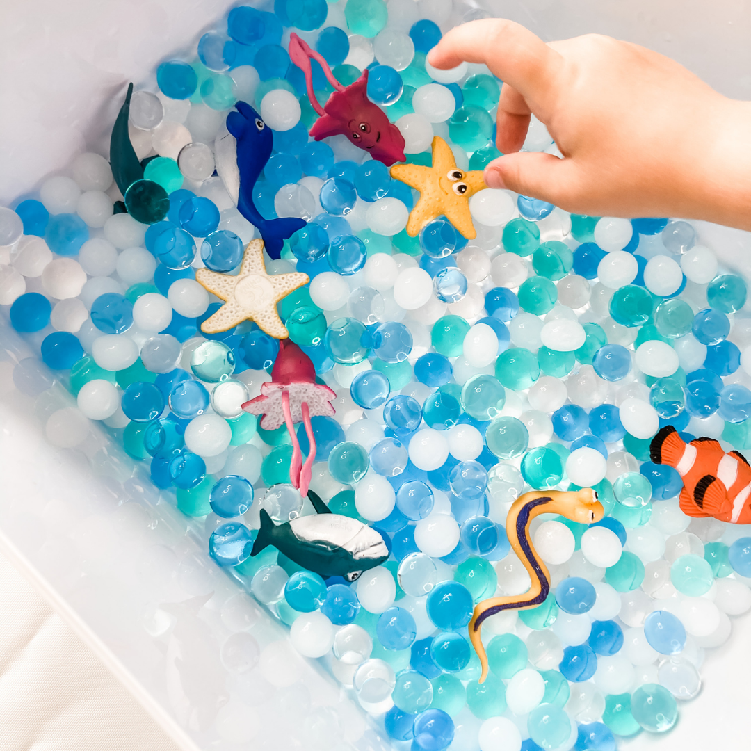 Ocean Babies and Water Pearl Sensory Set