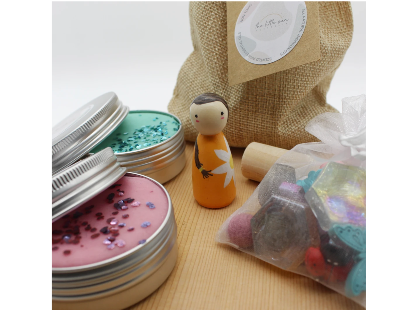 Fairy Frolics Play Dough Travel Kit Daisy Garnet