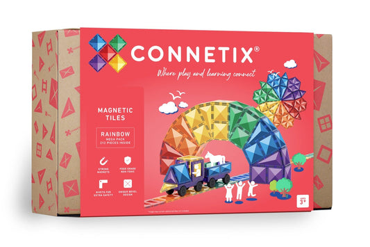 Connetix Rainbow 212 piece Mega Pack