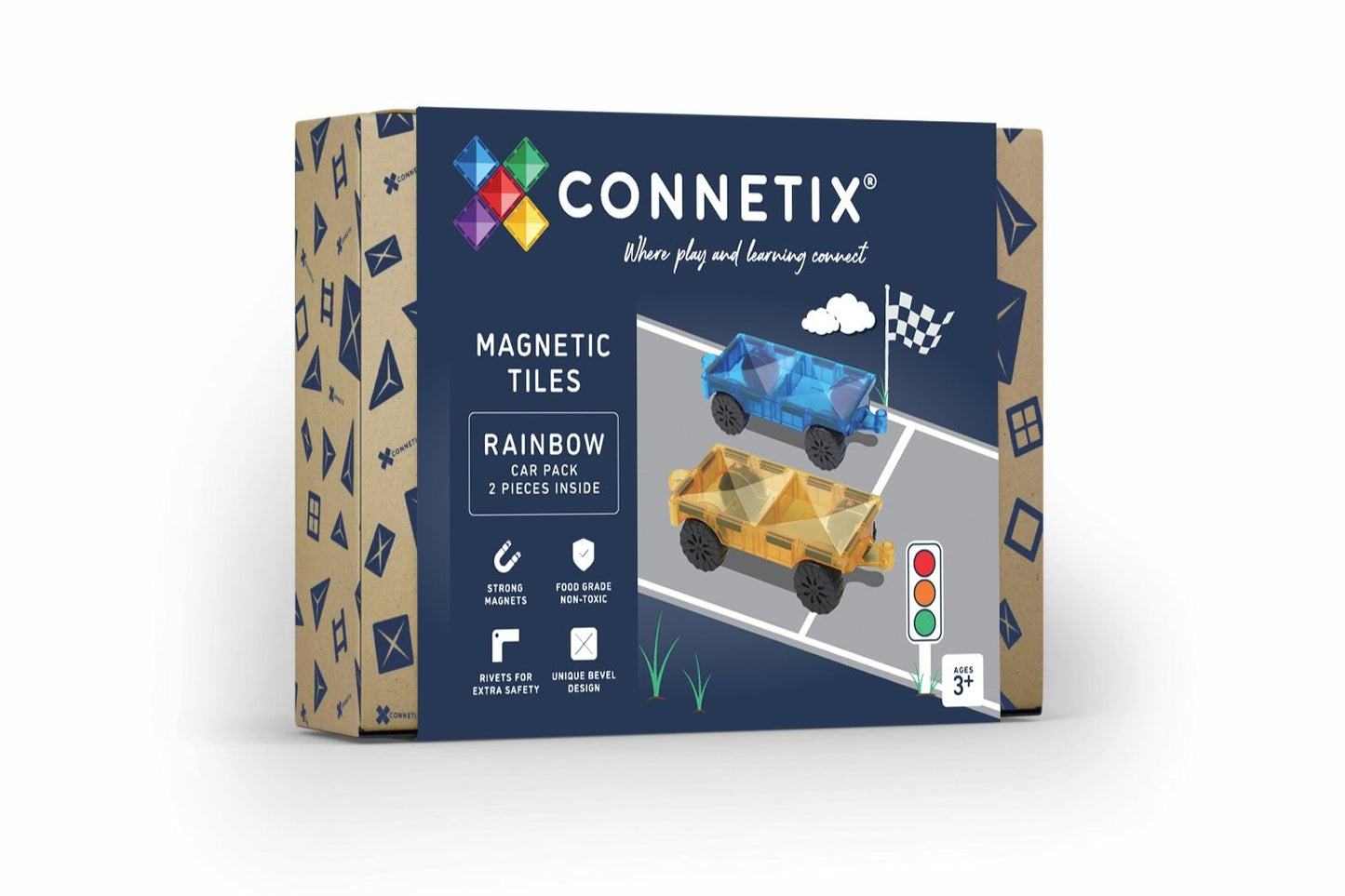 Connetix 2 Piece Car Pack