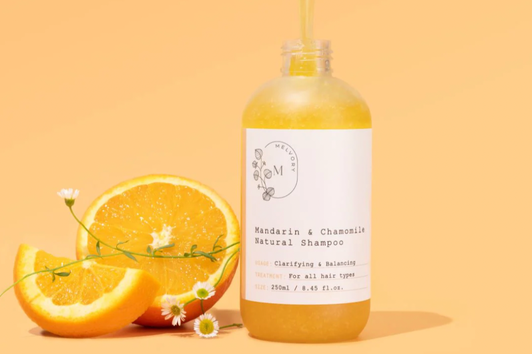 Mandarin and Chamomile Natural Shampoo