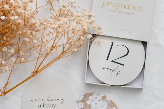 Darling Pregnancy Milestone Cards