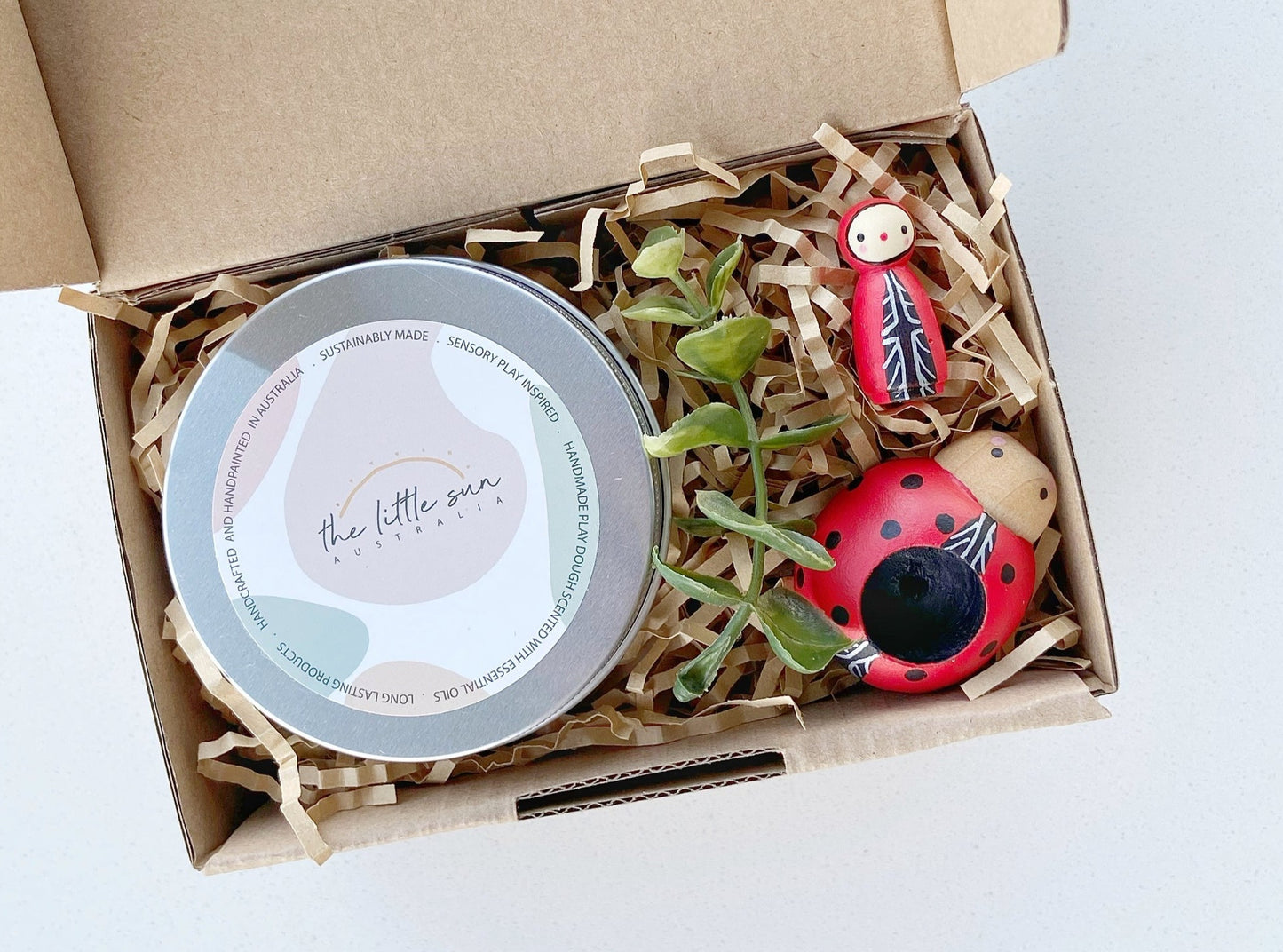 Lady Beetle Mini Play Dough Kit