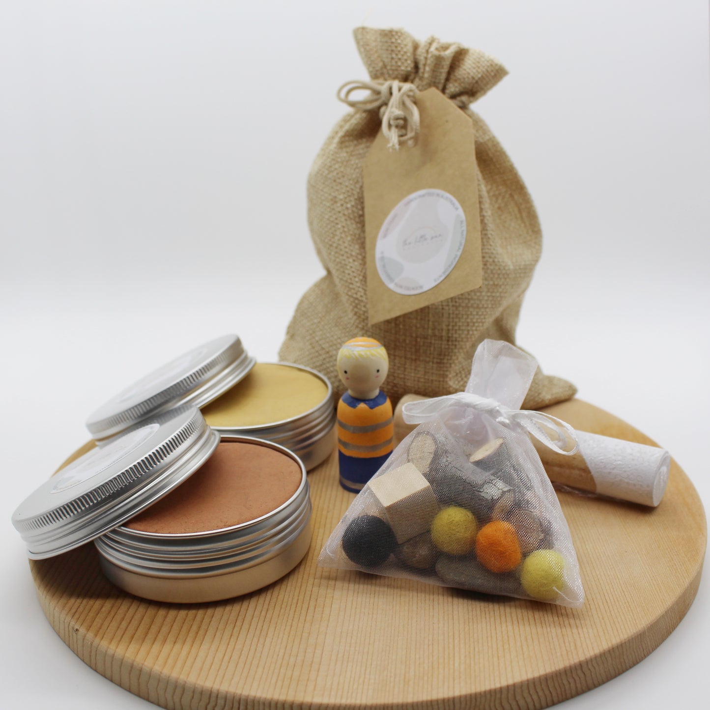 Road Works Travel Play Dough Kit