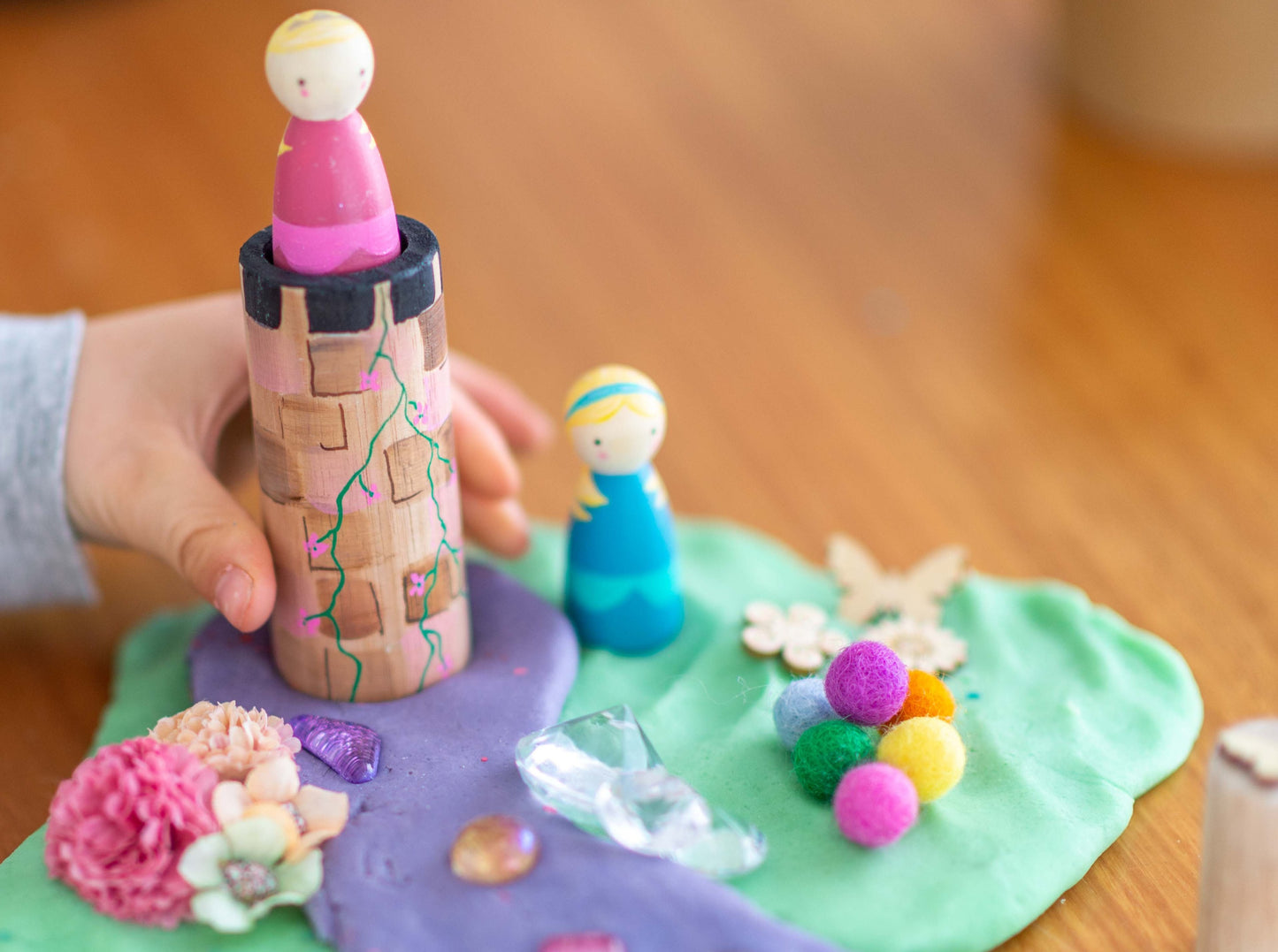 Princess Sensory Play Dough Kit