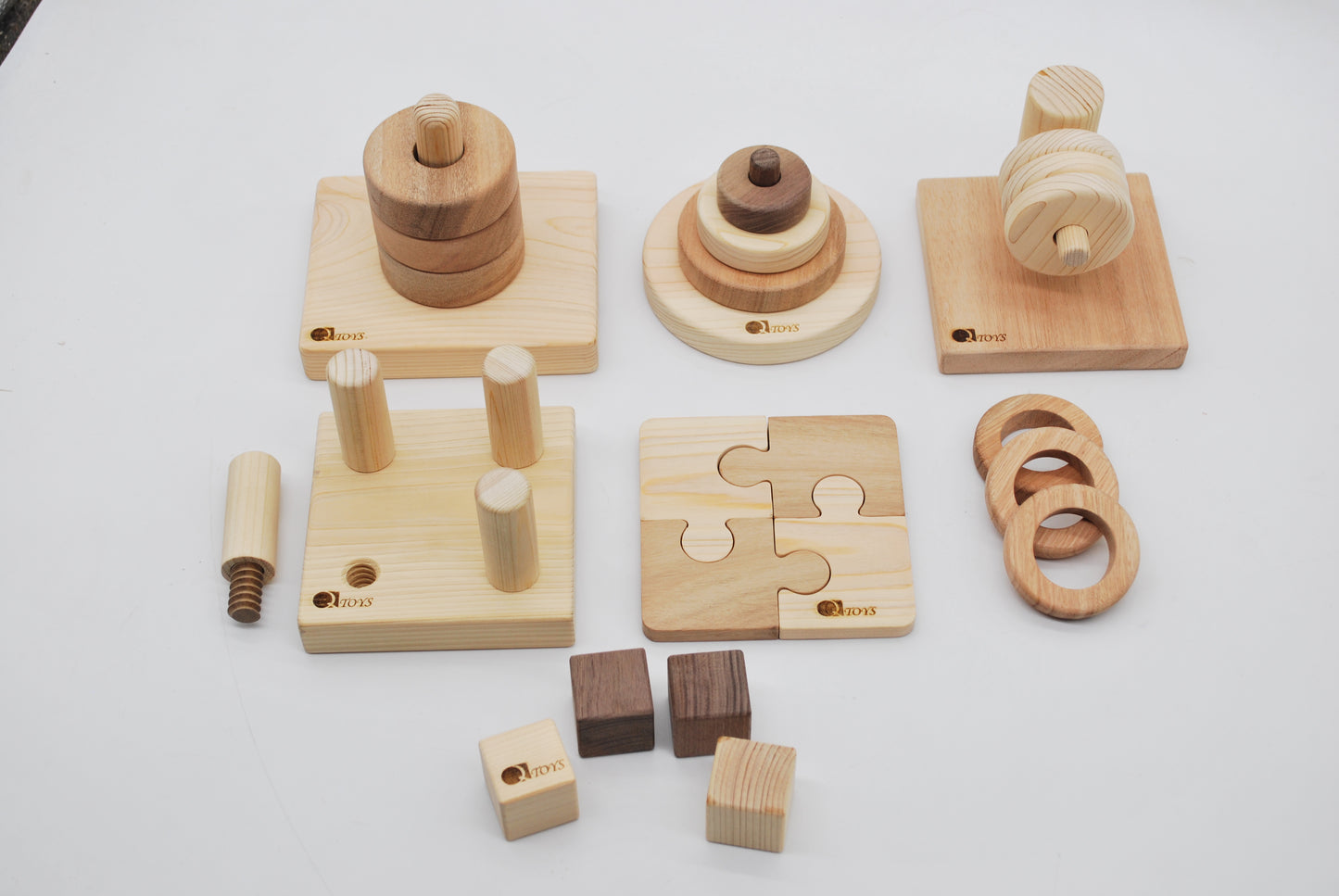 Montessori Wooden Toy Set