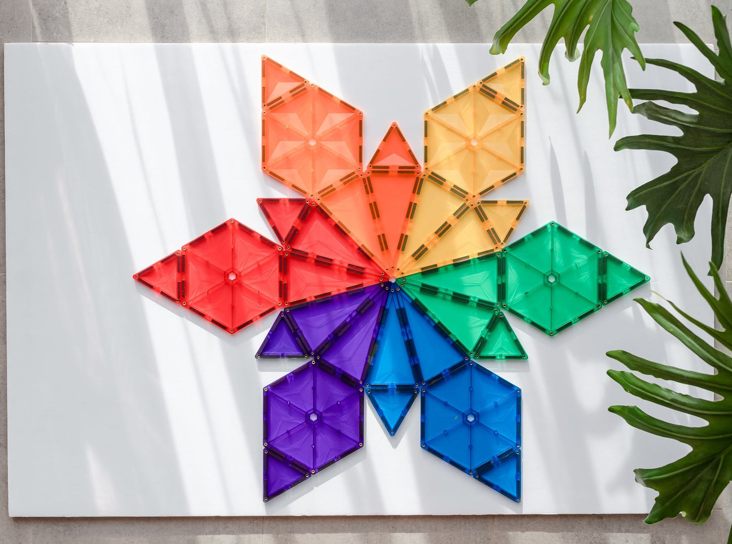 Connetix Rainbow 30 Piece Geometry Pack